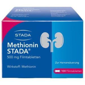 Produktbild von METHIONIN STADA 500 mg Filmtabletten