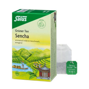 Produktbild von GR&Uuml;NER TEE Bio Salus Filterbeutel