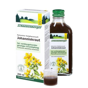 Produktbild von JOHANNISKRAUT SAFT Schoenenberger