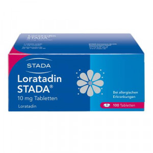 Produktbild von LORATADIN STADA 10 mg Tabletten