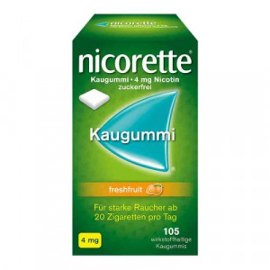 Produktbild von NICORETTE Kaugummi 4 mg freshfruit