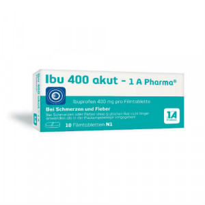 Produktbild von IBU 400 akut-1A Pharma Filmtabletten