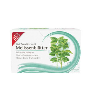 Produktbild von H&S Melissenbl&auml;tter Filterbeutel