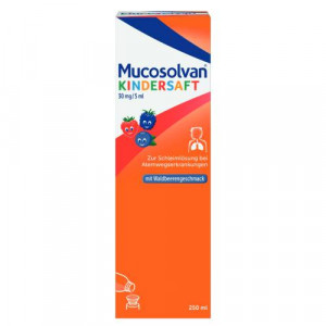 Produktbild von MUCOSOLVAN Kindersaft 30 mg/5 ml