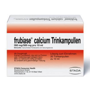 Produktbild von FRUBIASE CALCIUM T Trinkampullen