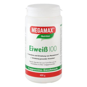 Produktbild von EIWEISS 100 Cappuccino Megamax Pulver