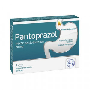 Produktbild von PANTOPRAZOL HEXAL b.Sodbrennen magensaftres.Tabl.