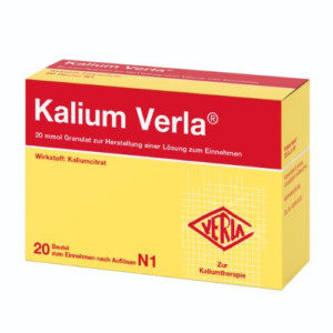 Produktbild von KALIUM VERLA Granulat Btl.