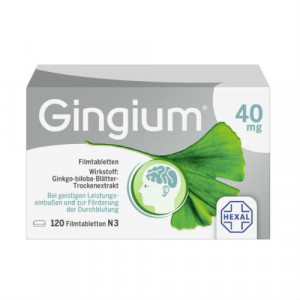 Produktbild von GINGIUM 40 mg Filmtabletten