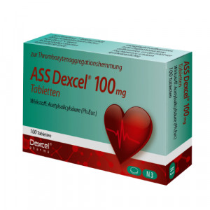 Produktbild von ASS Dexcel 100 mg Tabletten