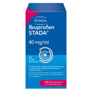 Produktbild von IBUPROFEN STADA 40 mg/ml Suspension zum Einnehmen