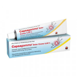 Produktbild von CAPSAGAMMA Dolor Creme 0,05%