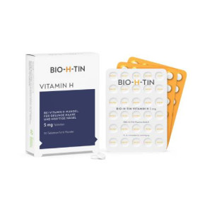 Produktbild von BIO-H-TIN Vitamin H 5 mg f&uuml;r 6 Monate Tabletten