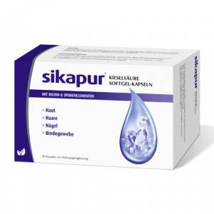 Produktbild von SIKAPUR Kiesels&auml;ure Softgel-Kapseln mit Biotin