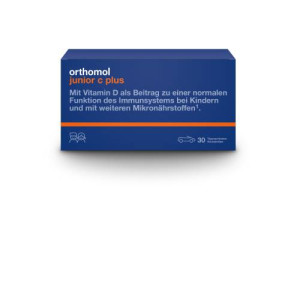 Produktbild von ORTHOMOL Junior C plus Kautabl.Mandarine/Orange