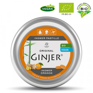 Produktbild von INGWER GINJER Pastillen Bio