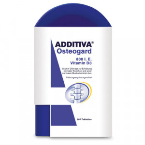 Produktbild von ADDITIVA Osteogard 800 I.E. Vitamin D3 Tabletten