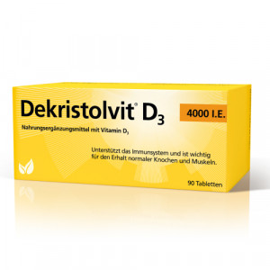 Produktbild von DEKRISTOLVIT D3 4000 I.E. Tabletten