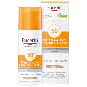 Produktbild von EUCERIN Sun CC Creme get&ouml;nt mittel LSF 50+