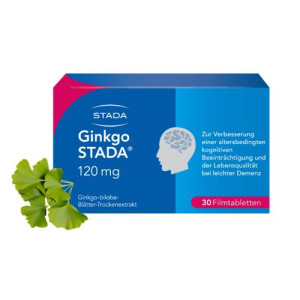 Produktbild von GINKGO STADA 120 mg Filmtabletten