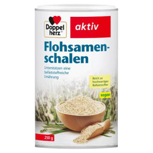 Produktbild von DOPPELHERZ Flohsamenschalen Pulver