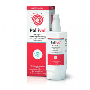 Produktbild von POLLIVAL 0,5 mg/ml Augentropfen L&ouml;sung