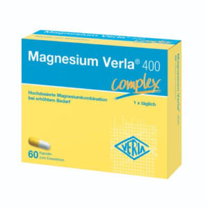 Produktbild von MAGNESIUM VERLA 400 Kapseln