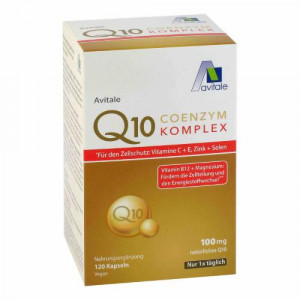 Produktbild von COENZYM Q10 100 mg Kapseln+Vitamine+Mineralstoffe