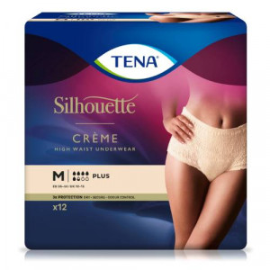 Produktbild von TENA SILHOUETTE plus M creme Inkontinenz Pants