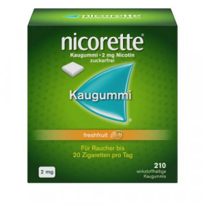 Produktbild von NICORETTE Kaugummi 2 mg freshfruit