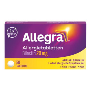 Produktbild von ALLEGRA Allergietabletten 20 mg Tabletten