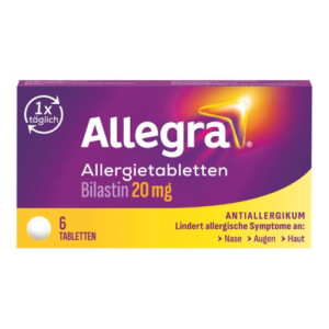 Produktbild von ALLEGRA Allergietabletten 20 mg Tabletten