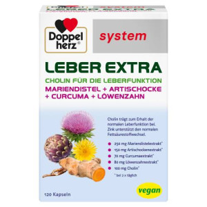Produktbild von DOPPELHERZ Leber Extra system Kapseln