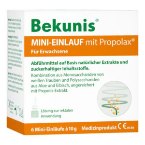 Produktbild von BEKUNIS Mini-Einlauf mit Propolax Klistiere
