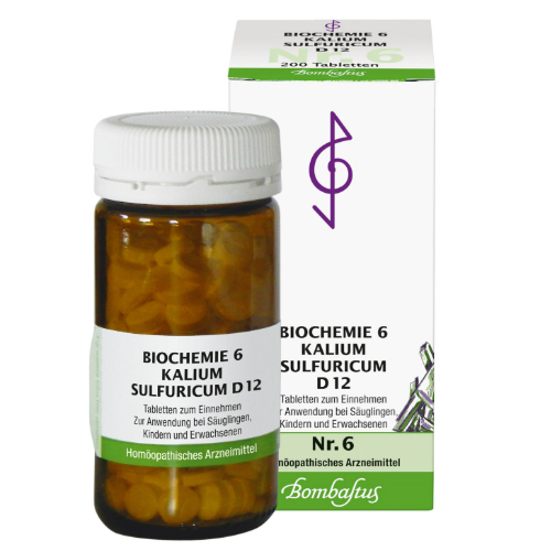 BIOCHEMIE 6 Kalium sulfuricum D 12 Tabletten
