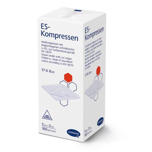 ES-KOMPRESSEN unsteril 5x5 cm 8fach
