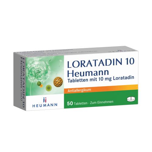 LORATADIN 10 Heumann Tabletten