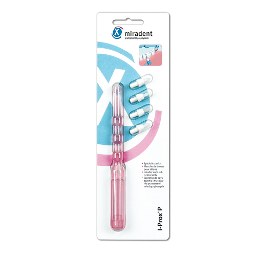 MIRADENT Spitzbürsten-Kit I-Prox P tra.pink 1H.4B.
