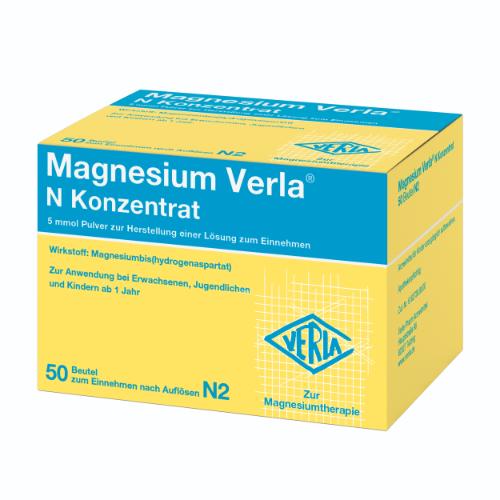 MAGNESIUM VERLA N Konzentrat Plv.z.H.e.L.z.Einn.