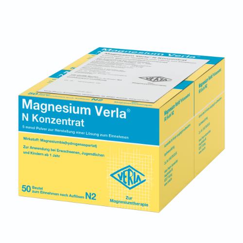MAGNESIUM VERLA N Konzentrat Plv.z.H.e.L.z.Einn.