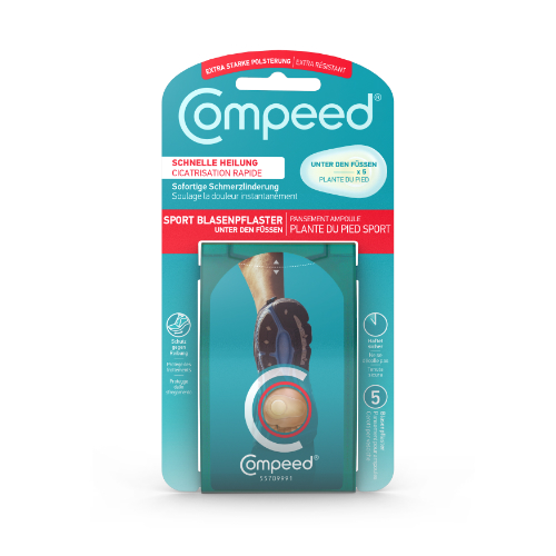 COMPEED Blasenpflaster unter den Füßen