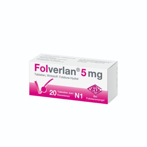 FOLVERLAN 5 mg Tabletten