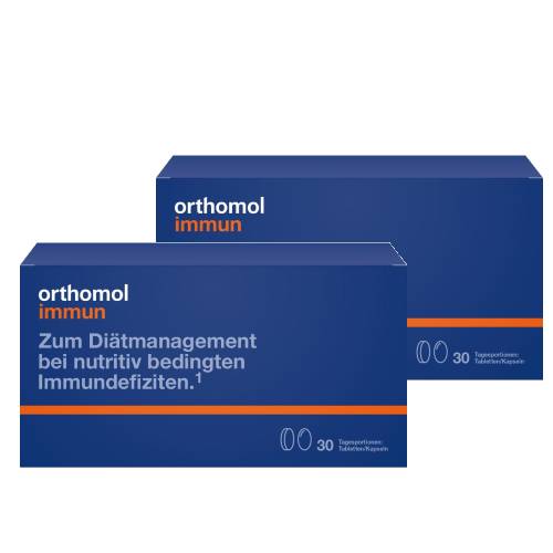 ORTHOMOL IMMUN 30TAB/KAP 2 St Kombipackung Sparset