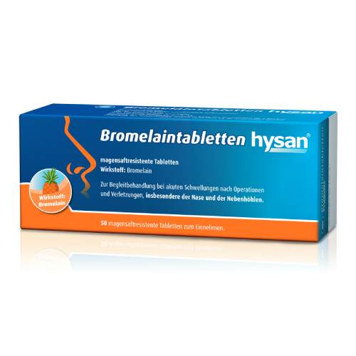 BROMELAIN TABLETTEN hysan magensaftres.Tabletten