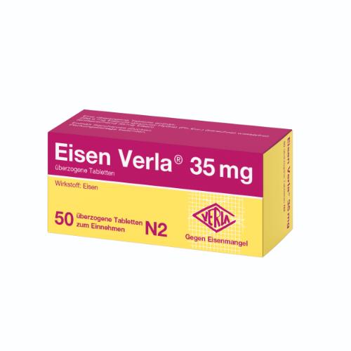 EISEN VERLA 35 mg überzogene Tabletten