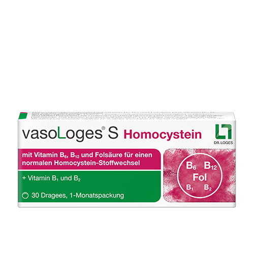 VASOLOGES S Homocystein Dragees