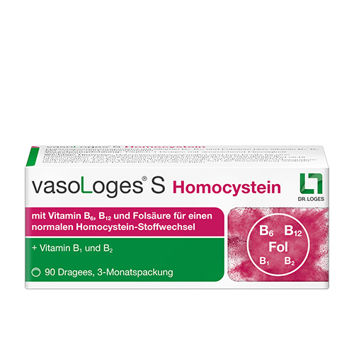 VASOLOGES S Homocystein Dragees