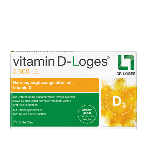 VITAMIN D-LOGES 5.600 I.E. Wo.Depot Kautabl.Fam.Pa