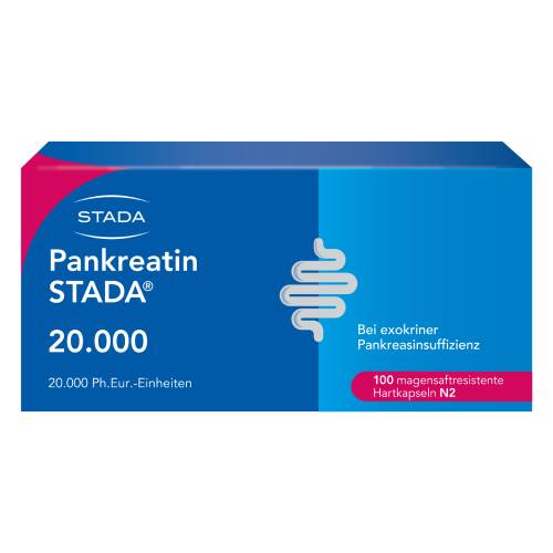PANKREATIN STADA 20.000 magensaftres.Hartkapseln