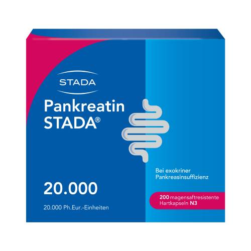 PANKREATIN STADA 20.000 magensaftres.Hartkapseln